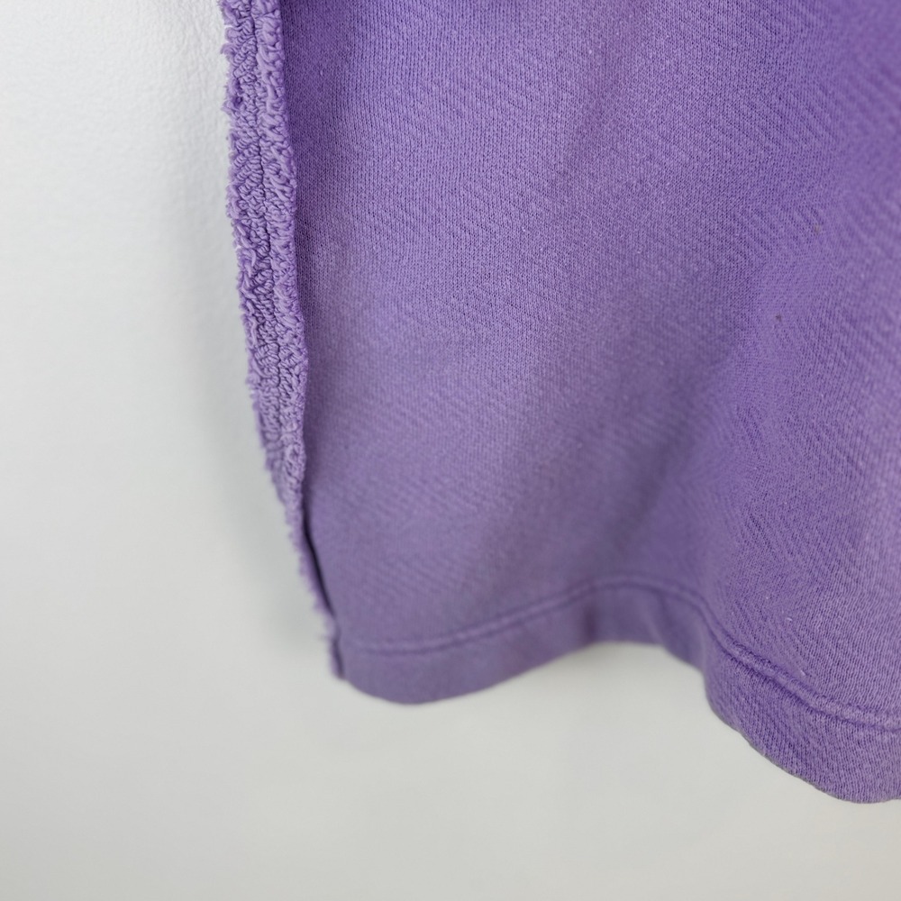 Free People FP Beach Lavender Terry Oversized Pullover Sweatshirt Beach Cover XS - Picture 8 of 16